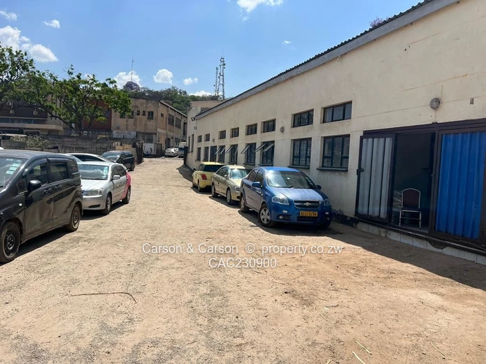 50m² Harare CBD Shops and 2 available containers for storage  Secure Unit with Roller Door & Parking