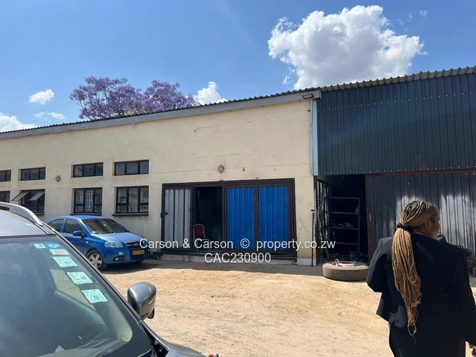 50m² Harare CBD Shops and 2 available containers for storage  Secure Unit with Roller Door & Parking
