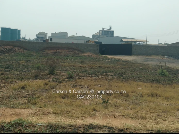 Walled 2568m² Stand on Gravel Road — Chitungwiza (Sole Mandate)