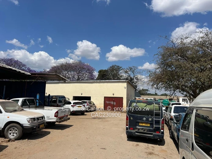 50m² Harare CBD Shops and 2 available containers for storage  Secure Unit with Roller Door & Parking