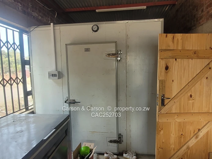 A single storey commercial building strategically lacated in the heart of Mabvuku