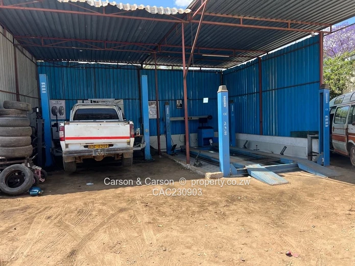 Harare CBD 50m² Auto Workshop/Warehouse with Ramps