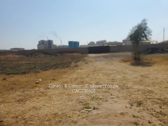 Walled 2568m² Stand on Gravel Road — Chitungwiza (Sole Mandate)