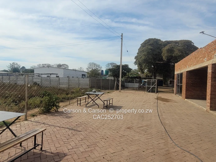 A single storey commercial building strategically lacated in the heart of Mabvuku