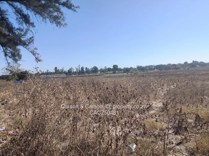 2000 m² Commercial/Industrial Land — Chitungwiza Main Road