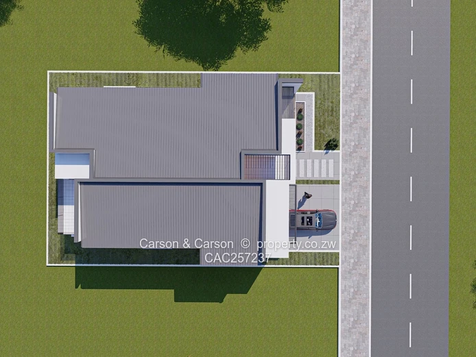 Incompl. Shell with Ultramodern Architectural Design in Erasmus Gated-community 