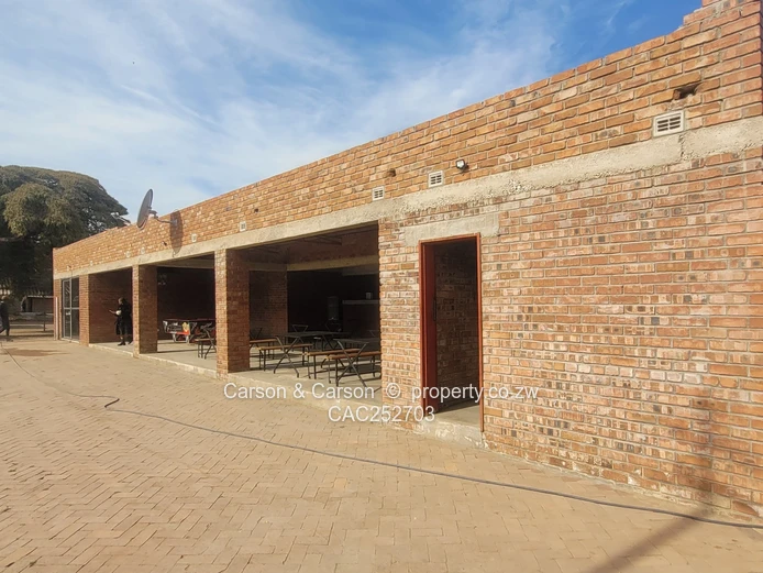 A single storey commercial building strategically lacated in the heart of Mabvuku