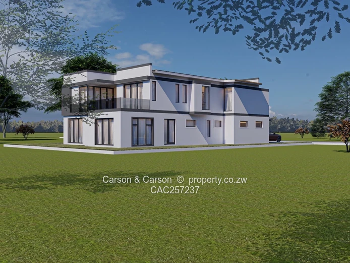 Incompl. Shell with Ultramodern Architectural Design in Erasmus Gated-community 