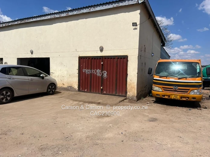 50m² Harare CBD Shops and 2 available containers for storage  Secure Unit with Roller Door & Parking
