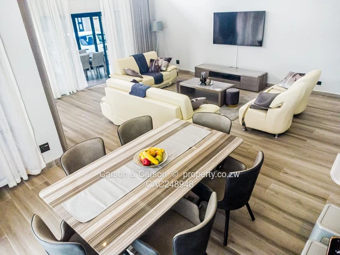 Modern Fully Furnished 3-Bed Townhouse in Borrowdale 