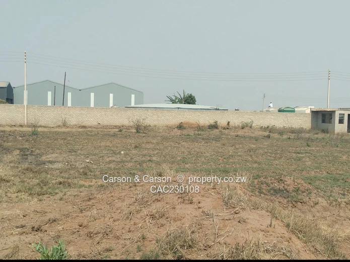 Walled 2568m² Stand on Gravel Road — Chitungwiza (Sole Mandate)