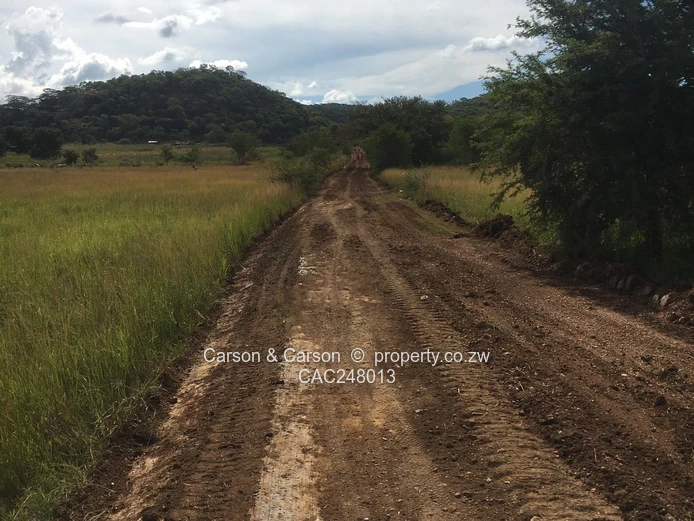 50ha Mhangura Farm — Red Gravel Roads, Dam & Arable Land