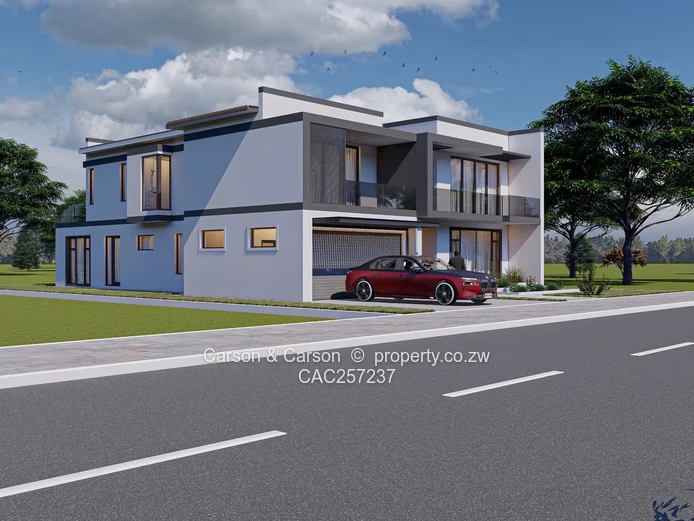 Incompl. Shell with Ultramodern Architectural Design in Erasmus Gated-community 