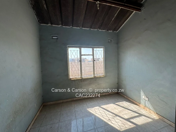 House to share in Budiriro close to the shopping centre (Sole Mandate)